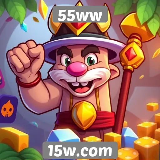55ww oferece uma ampla gama de jogos online